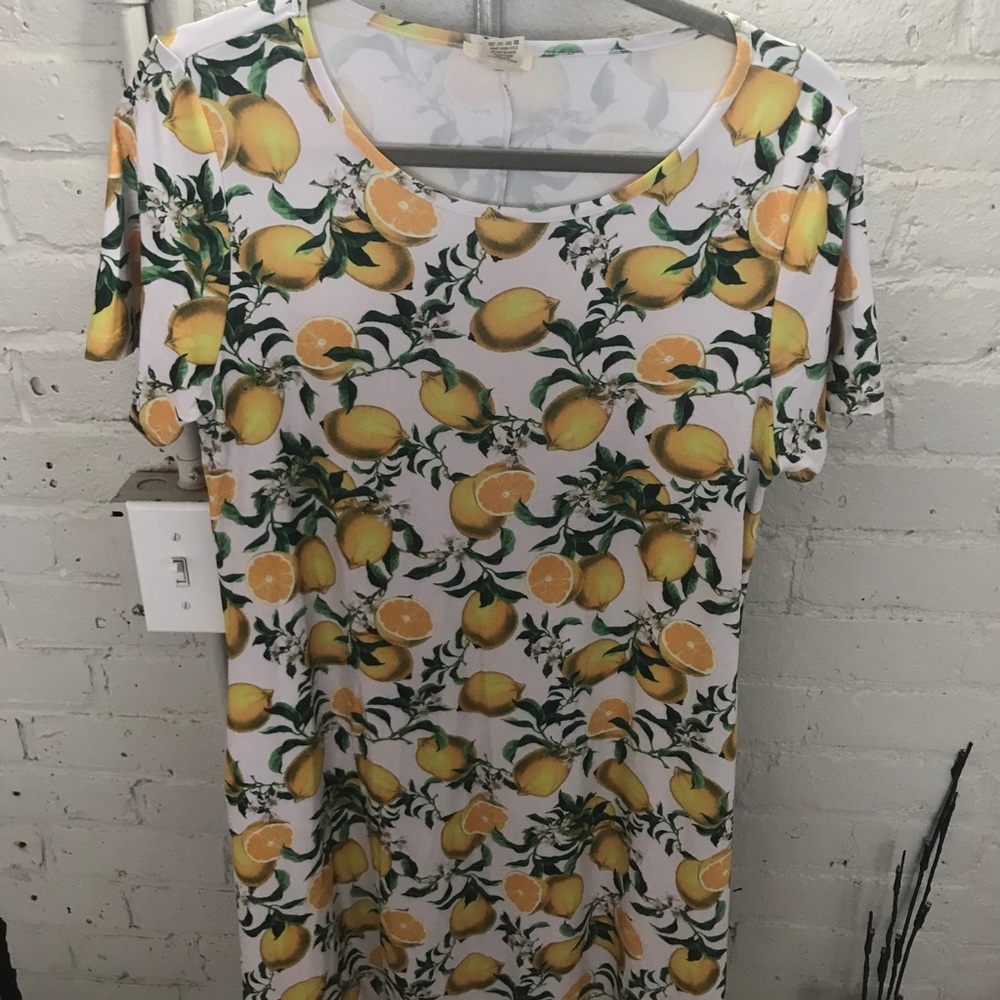 Lemon dress!